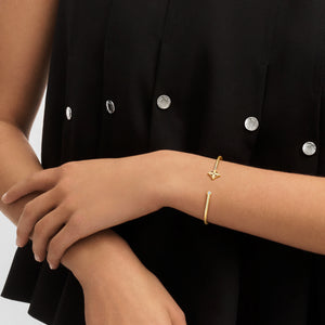 BRAZALETE BLOSSOM GOLD ZIRCONIA