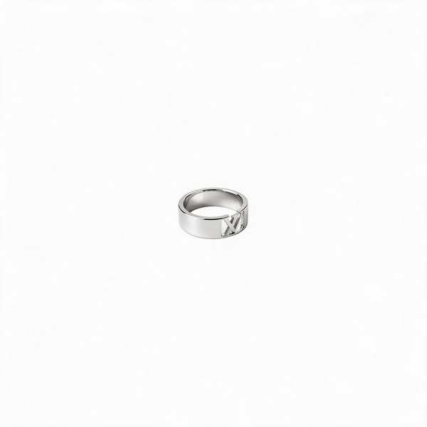 ANILLO LV SIGNATURE SILVER