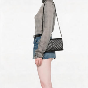 BOLSO YSL ALL BLACK