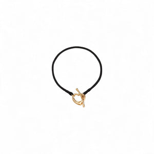 PULSERA DE TELA BLACK ELSA PERETTI