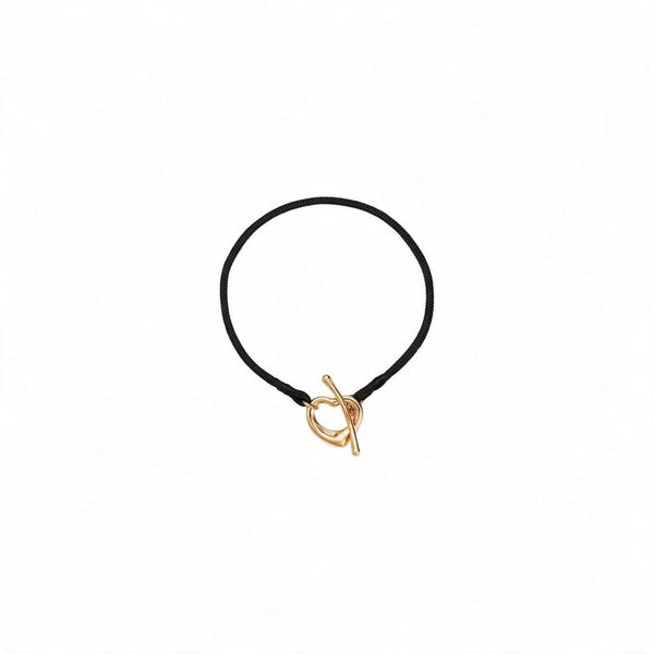 PULSERA DE TELA BLACK ELSA PERETTI