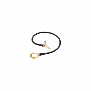 PULSERA DE TELA BLACK ELSA PERETTI