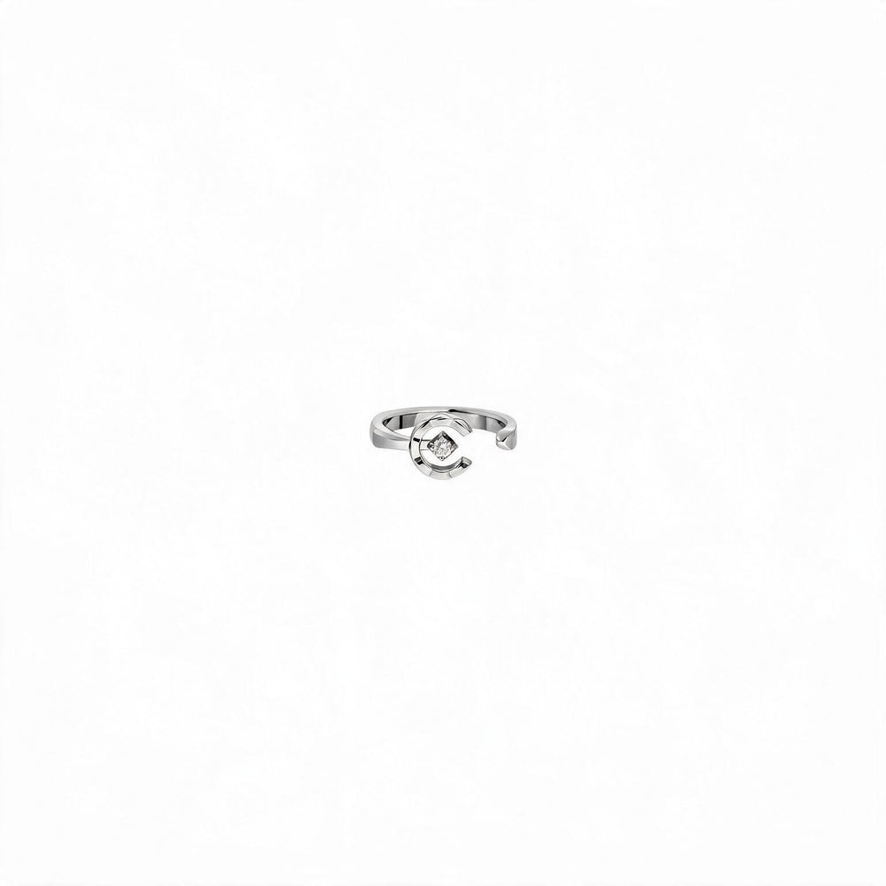 ANILLO CC COCO ZIRCONIA SILVER