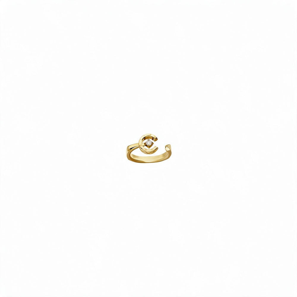ANILLO CC COCO ZIRCONIA GOLD