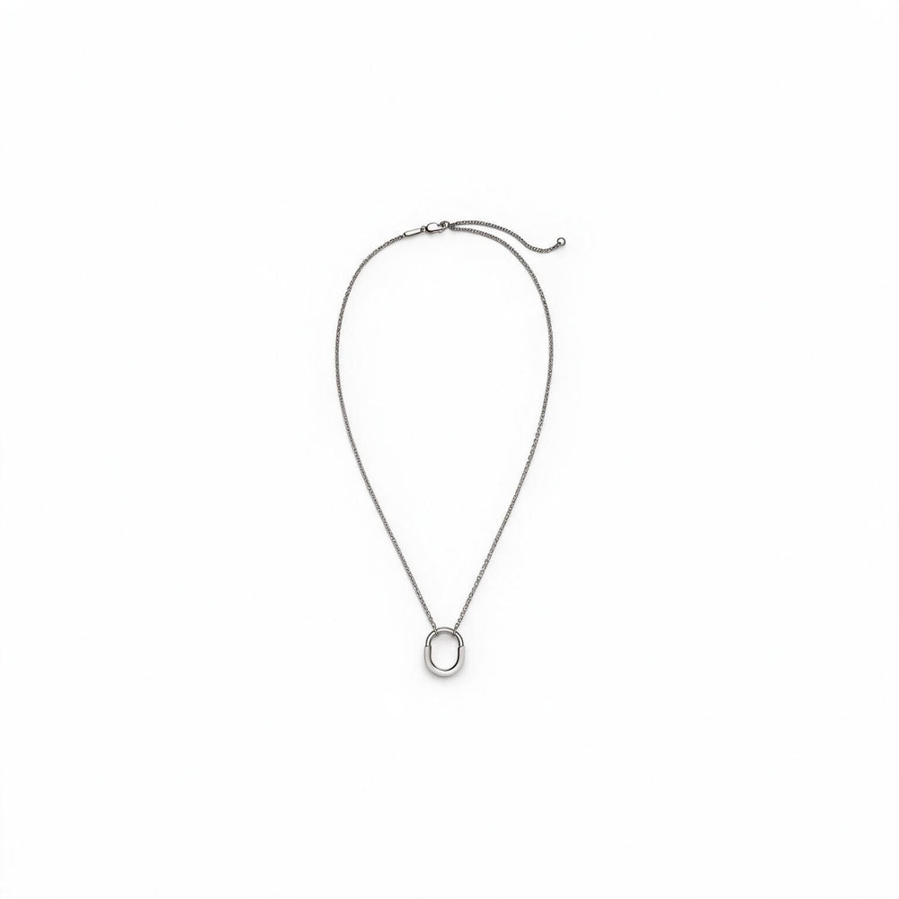 COLLAR T LOCK SILVER
