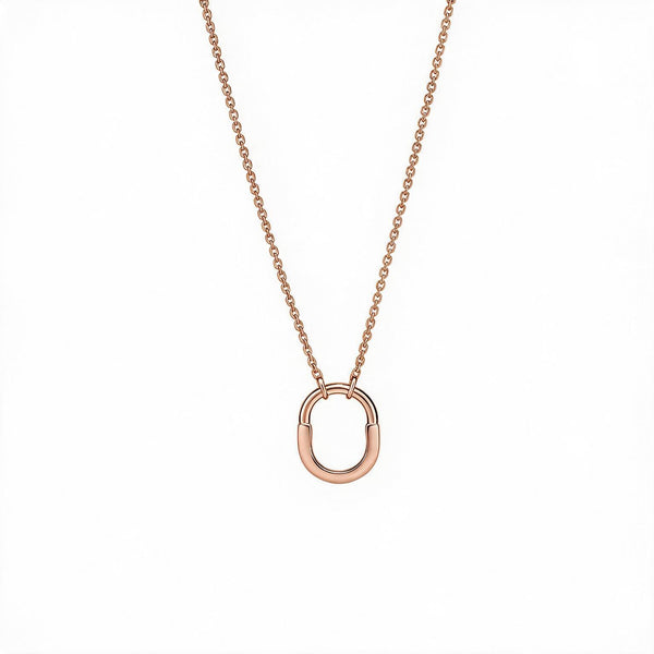 COLLAR T LOCK ROSE GOLD