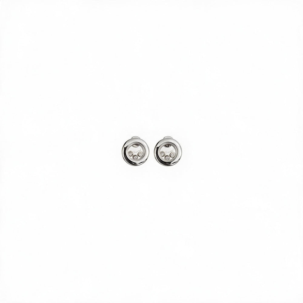 ARETES CHOP HAPPY DIAMONDS SILVER