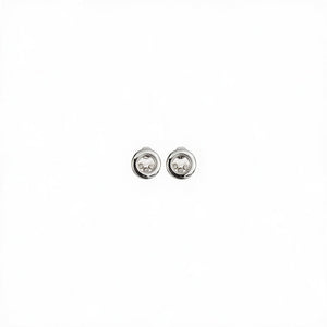 ARETES CHOP HAPPY DIAMONDS SILVER