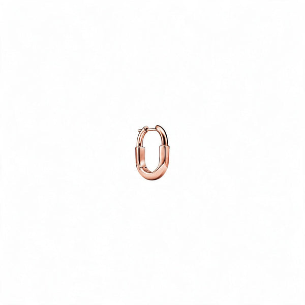 ARETES T LOCK ROSE GOLD