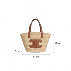 BOLSO C CABAS PANIER BROWN
