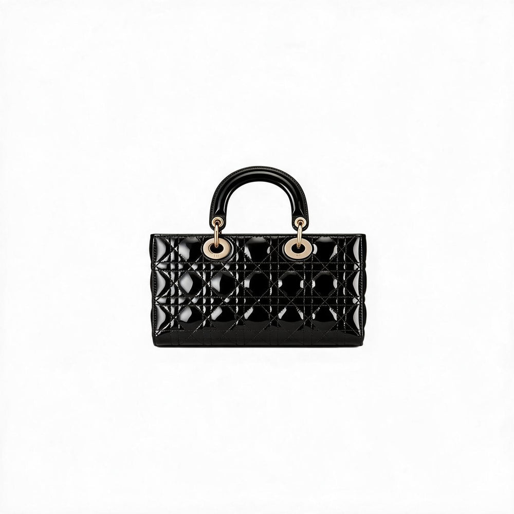 BOLSO LADY D JOY BLACK CHAROL