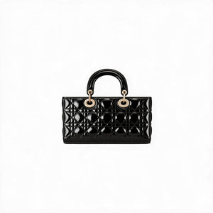 BOLSO LADY D JOY BLACK CHAROL