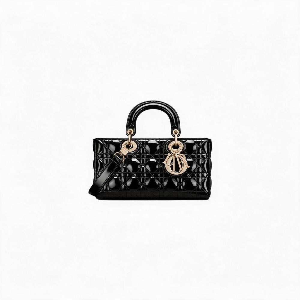 BOLSO LADY D JOY BLACK CHAROL