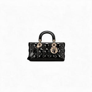 BOLSO LADY D JOY BLACK CHAROL