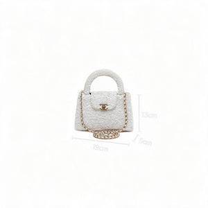 BOLSO CC SEQUINS WHITE