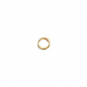 ANILLO LOVE GOLD CON MICROZIRCONIAS Y ZIRCONIAS