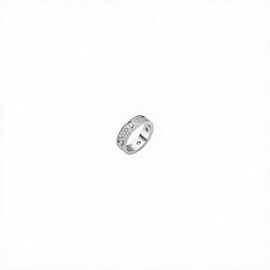 ANILLO LOVE SILVER CON MICROZIRCONIAS Y ZIRCONIAS