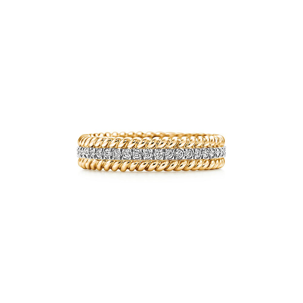 ANILLO TWO-ROW GOLD